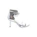 BCBGeneration Heels: Silver Shoes - Women's Size 8 - Open Toe