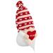 Northlight Seasonal Valentine's Day Figurines & Collectibles Fabric in Red | 10 H x 4.5 W x 4 D in | Wayfair NORTHLIGHT QS99603