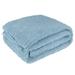 Pavilia Plush Knit Throw Blanket for Couch Bed Sofa, 50x60, Polyester in Blue | 80 H x 60 W in | Wayfair P-B3023-X-BL02