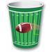 The Holiday Aisle® PMU Football Party Dessert Cups 9oz Football Superbowl Sports Party Decoration Accessories Pkg/3 | 8 H x 6 W x 4 D in | Wayfair