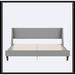 Ebern Designs Diwansi Bed Upholstered/Metal/Linen in Gray | 38.5 H x 81.1 W x 81.1 D in | Wayfair 081ACA05B2BE419A82D0B4DF784E076F