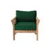 Willow Creek Designs Monterey Teak 8 - Person Outdoor Seating Group w/ Cushions Wood/Natural Hardwoods/Teak in Brown/White | Wayfair