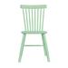 Birch Lane™ Angelina Dining Chair Wood in Green | 36 H x 19.5 W x 19.5 D in | Wayfair B1F337A1D1254BD5BD25C446B3CCC9F3