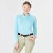 Piper SmartCore Long Sleeve ¼ Zip Sun Shirt - XL - Light Electric Blue - Smartpak