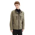 Tom Tailor Jacke im Utility-Look Herren smokey olive green, Gr. XL, Baumwolle, Männlich Jacken outdoor