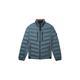 Tom Tailor Hybrid Jacke mit abnehmbarer Kapuze Herren dusty dark teal, Gr. S, Polyester, Männlich Jacken outdoor