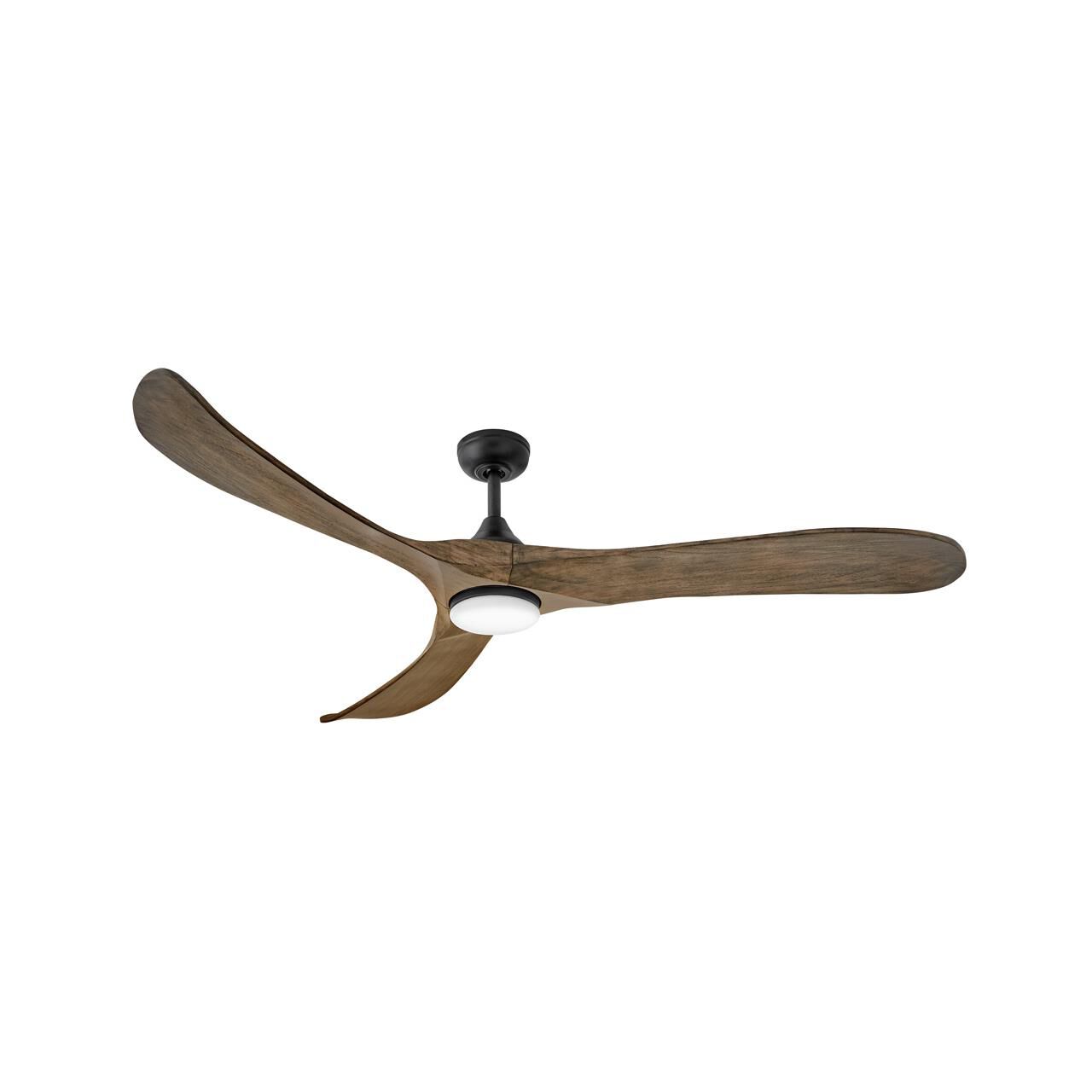Hinkley Lighting Swell Illuminated 72 Inch Ceiling Fan with Light Kit - 903872FDB-LDD