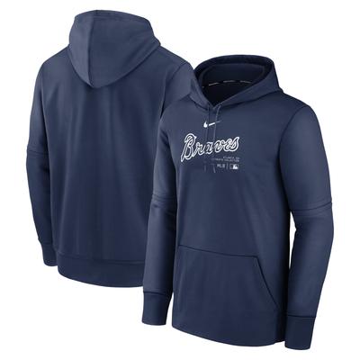 Atlanta Braves Authentic Therma Fleece Hoodie - Herren Image