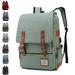 Laptop Backpack for Women Vintage Travel Computer Backpack Fashion 16 Inch Airline Approved Carry on Backpack Large Teacher Nurse Bag for Work Business College (Green)