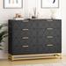 8 Drawer Dresser for Bedroom with Deep Drawers