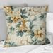 Designart "Vintage Ornamental Frames Victorian Pattern IV" Damask Printed Throw Pillow