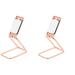 2pcs Phone Ring Holder Finger Ring Bracket Cell Phone Holder Foldable Cellphone Stand