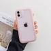 Case for iPhone 11 6.1 inch Clear Mobile Phone Case Soft TPU Silicone Case Non-Yellowing Crystal Case Scratch-Resistant Phone Case Slim Case Transparent Cover - Pink