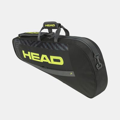 HEAD Base Racquet Bag S Black/Neon Yellow Tennis B...