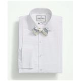 Brooks Brothers Men's X Thomas Mason Cotton English Collar, Swiss Pleat Front Tuxedo Shirt | White | Size 16½ 34