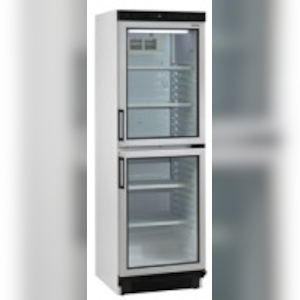 Nordcap Glastürkühlschrank KU 380 2G, mit Umluftkühlung und 2 Glastüren mit Griff Image