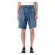 JW Anderson , Light Blue Twisted Denim Shorts ,Blue male, Sizes: W34