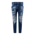 Dsquared2 , Destroyed Effect Biker Jeans ,Blue male, Sizes: S, M, XS