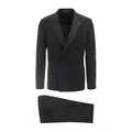 Tagliatore , Formal Suit Set Sfbrdiona01080004 ,Black male, Sizes: 3XL, 2XL