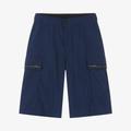 Hugo Teen Boys Navy Blue Cargo Shorts