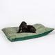 Danish Design Green Herringbone Fleece Deep Duvet for Dogs - Large