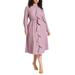 Plus Size Women's Cascade Midi Dress by ELOQUII in Grape Shake (Size 20)
