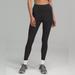 Lululemon Athletica Pants & Jumpsuits | Lululemon Power Thru High-Rise Black Tight Size 2. | Color: Black | Size: 2