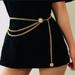 Zara Accessories | Goddess Chain Metal Belt | Color: Gold | Size: Os