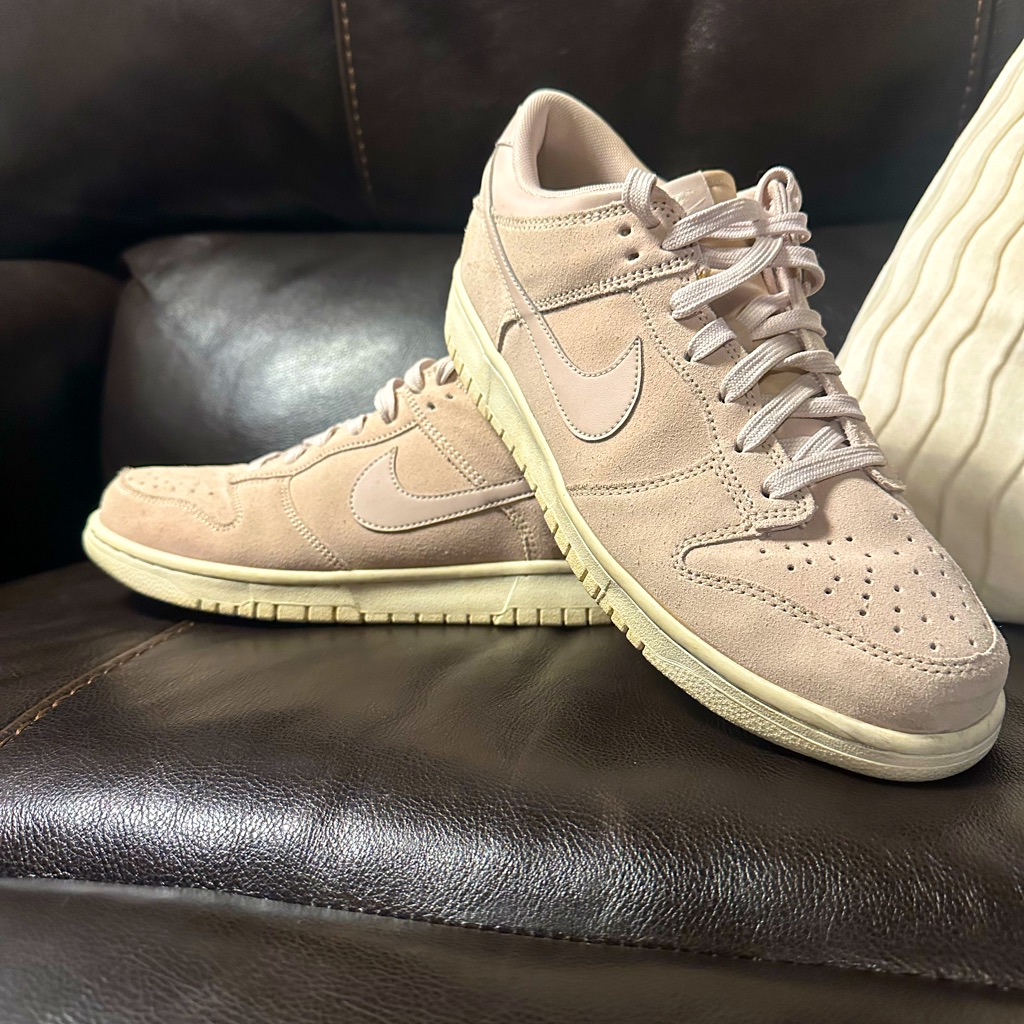 Nike Shoes | 2017 Nike Dunk Low Silt Red Suede Men’s Sz 10 /Womens 11.5 | Color: Pink | Size: 10