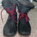 J. Crew Shoes | Jcrew Snow Boots | Color: Black/Red | Size: 10