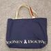 Dooney & Bourke Bags | Dooney & Bourke Reusable Canvas Tote Bag | Color: Blue/Cream | Size: Os