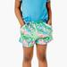 Lilly Pulitzer Bottoms | Lilly Pulitzer Girls Jenesis Shorts Pelican Pink Coconut Row Xl 12-14 Yrs | Color: Green | Size: Xl 12-14 Yrs