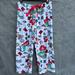 Disney Pajamas | Disney Ariel The Little Mermaid Fleece Pants Size Large Sleepware 90's 2000s | Color: Red/White | Size: Lg