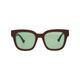 Gucci Accessories | Gucci Square-Frame Acetate Sunglasses Brown Womens | Color: Brown/Green | Size: Os