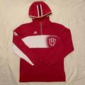 Adidas Jackets & Coats | Adidas Men’s Indiana University Clima-Warm Hooded Quarter-Zip | Color: Red/White | Size: M