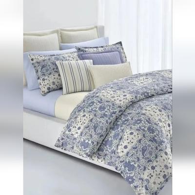 Ralph Lauren Bedding | Brand New Ralph Lauren Callen Floral 3 Piece King Comforter Set | Color: Blue/Cream | Size: King