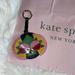 Kate Spade Accessories | Kate Spade Peacock Bag Charm Nwot | Color: Pink/Yellow | Size: Os