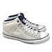 Converse Shoes | Converse Chuck Taylor Street Mid Sneakers Gray Women Shoes Skate Canvas A06199c | Color: Gray/White | Size: 10