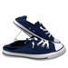 Converse Shoes | Converse Chuck Taylor Slip Navy Sneakers For Women Low Casual Custom 552614c-Wb | Color: Blue/White | Size: 10.5