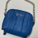 Jessica Simpson Bags | Jessica Simpson Blue Fun Mini Crossbody Purse Bag Chain Strap | Color: Blue | Size: 5 1/2” X 5”