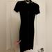 Michael Kors Dresses | Black Micheal Kors Dress. Stretchy Material. Zipper Up The Front. Size Xxs | Color: Black | Size: Xxs