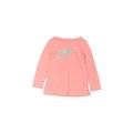 Nike Long Sleeve T-Shirt: Pink Print Tops - Size 24 Month