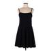 Gap Casual Dress - Mini: Black Print Dresses - Women's Size Medium