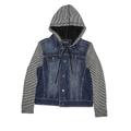 Wallflower Denim Jacket: Blue Jackets & Outerwear - Kids Girl's Size Large