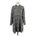 J.Jill Casual Dress: Gray Dresses - Women's Size Small Petite