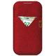 Pack & Smooch Shetland Case for iPhone 13 Mini / 12 Mini 100% Merino Wool Felt Handmade in Germany Red