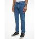 Straight-Jeans CALVIN KLEIN JEANS "AUTHENTIC STRAIGHT" Gr. 34, Länge 32, blau (denim medium) Herren Jeans Straight Fit