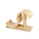 ARICCI Cat Tree for Large Cat Cat Scratch Cat Climbing Frame Cat S-Shaped Sleepable and Grindable Cat Climbing Frame Pet Cat Climbing Frame Scraper Mat, Posts Pet Play House cat vision
