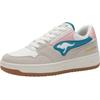 Sneaker KANGAROOS "K-Top Jane", Gr. 38, grün (cream, petrol), Textil, Synthetik, sportlich, Schuhe