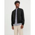 Bomberjacke JACK & JONES "JPRCCILLUSION BOMBER SN" Gr. L, schwarz (black) Herren Jacken Bomberjacken